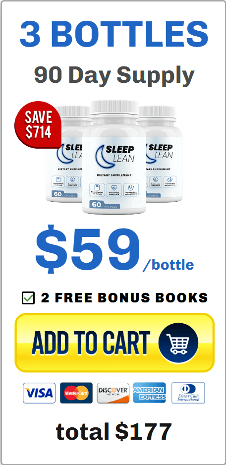 sleep lean - 3 Bottles