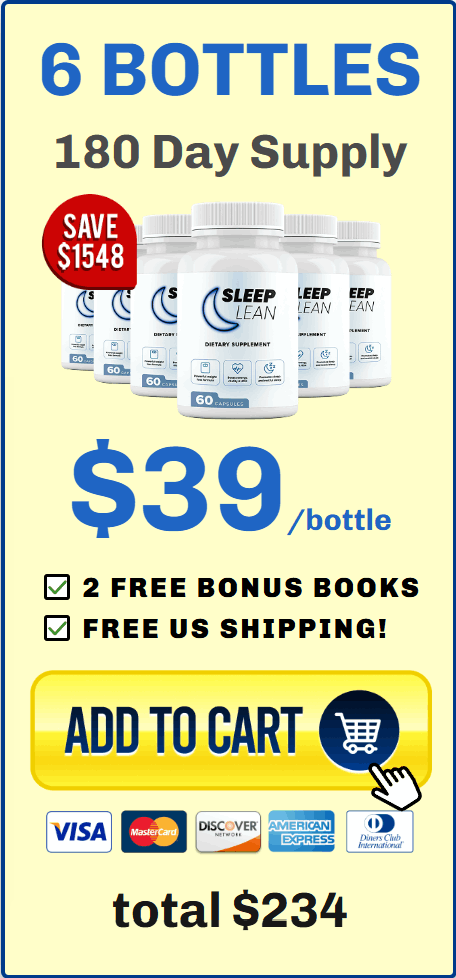 sleep lean - 6 Bottles